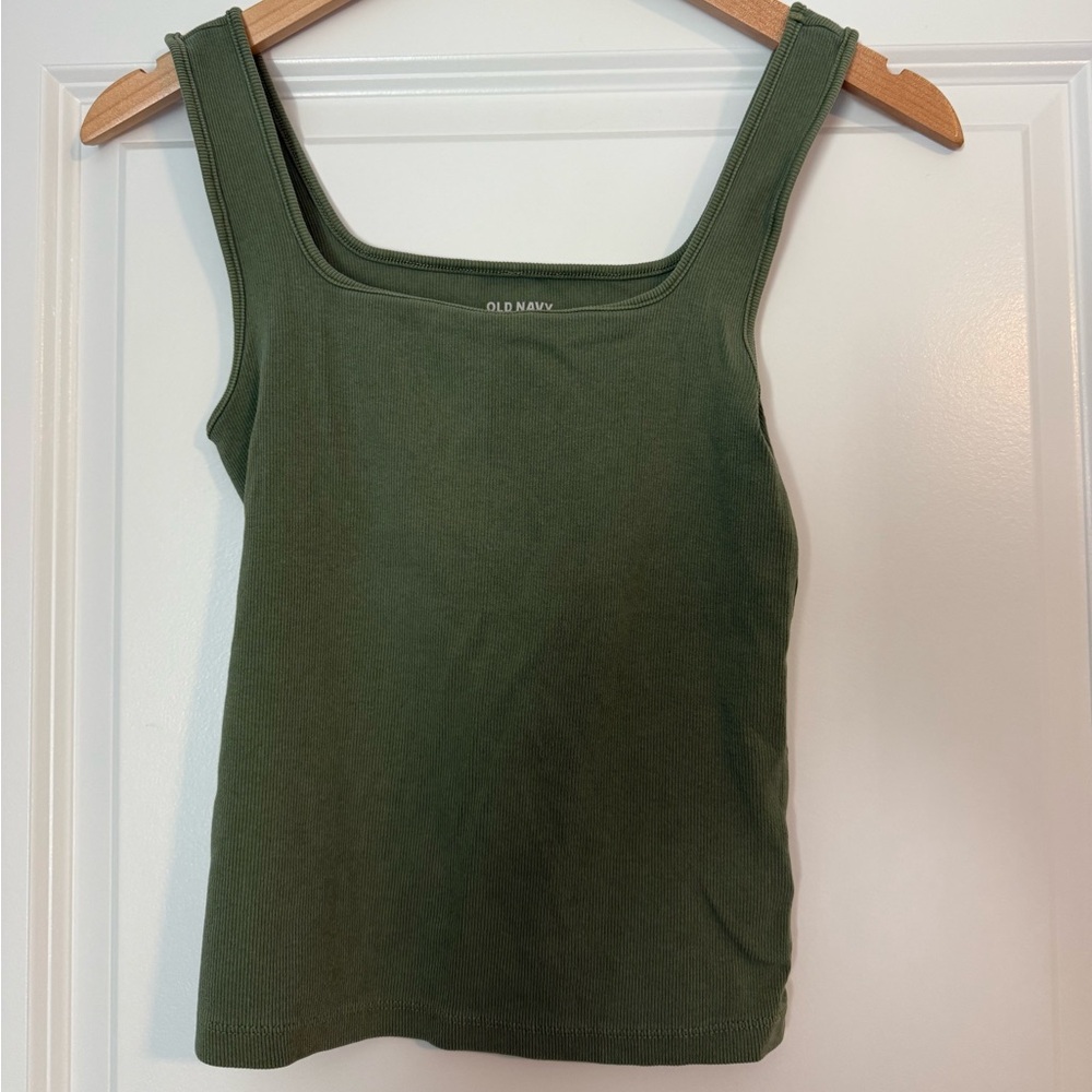 Old Navy Olive Green Tank Top